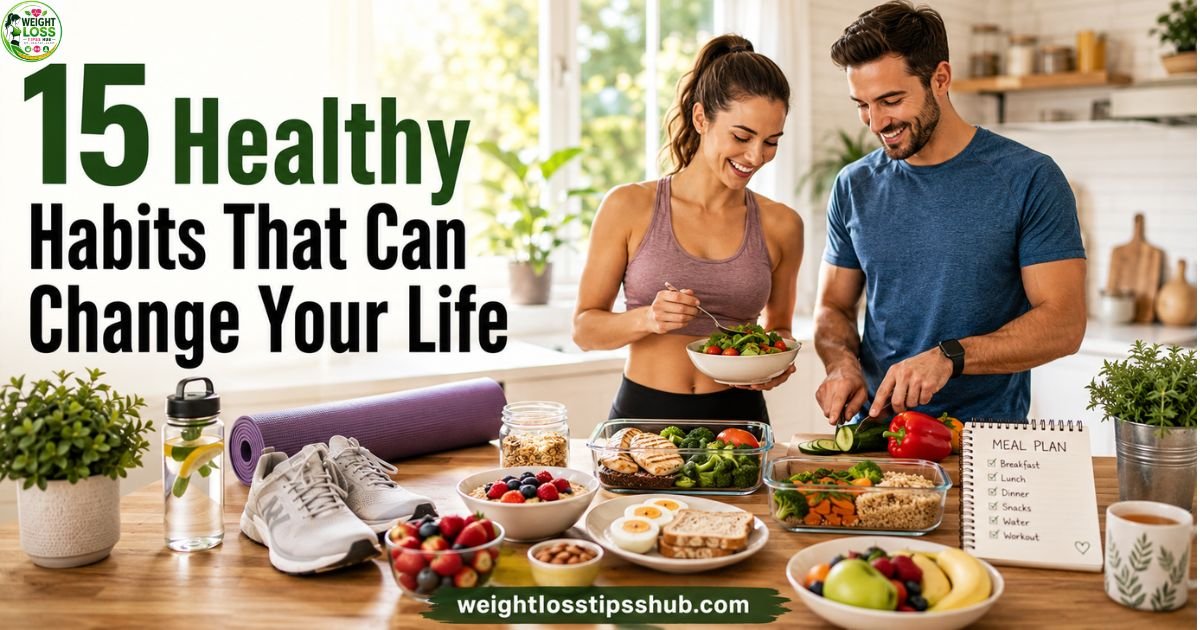 15 Healthy Habits That Can Change