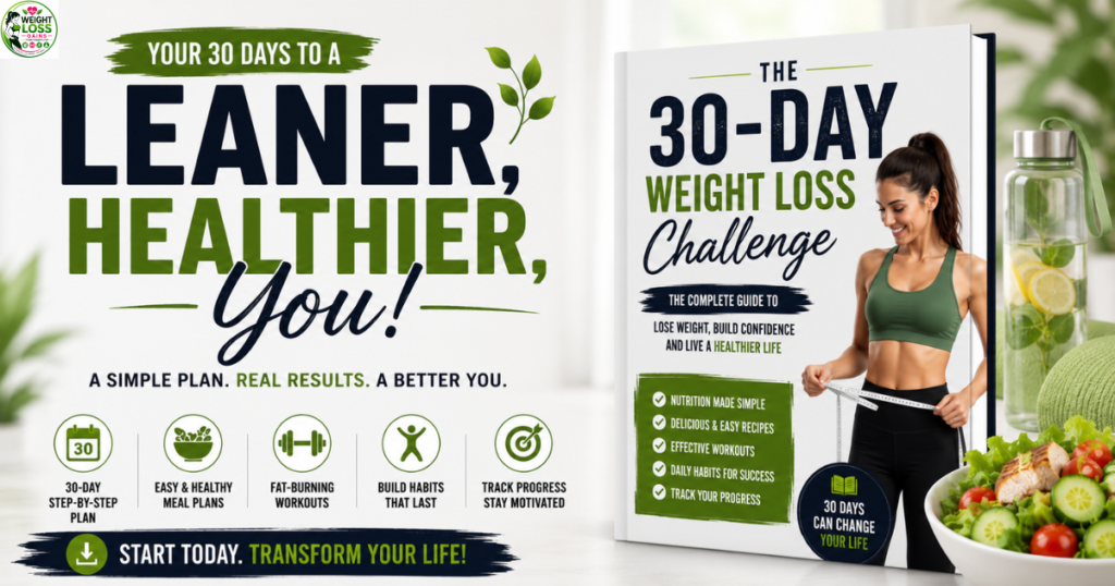 30-Day Weight Loss Challenge: Reset Your Habits, Improve Your Health, Feel Your Best