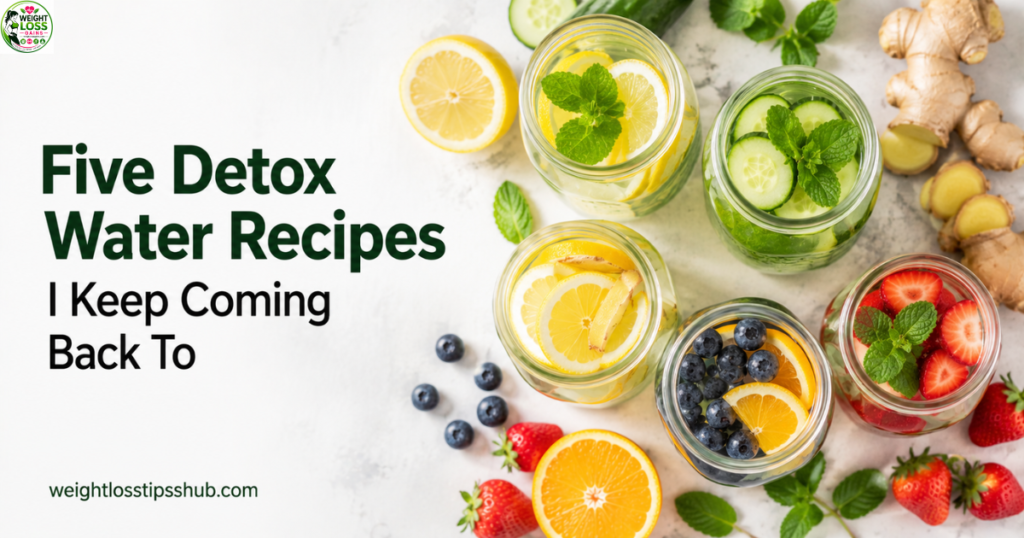Five Detox Water Recipes I Keep Coming Back To