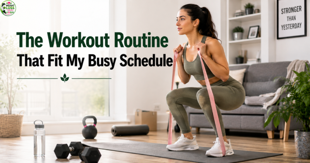 The Workout Routine That Fit My Busy Schedule