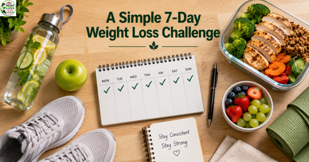 A Simple 7-Day Weight Loss Challenge