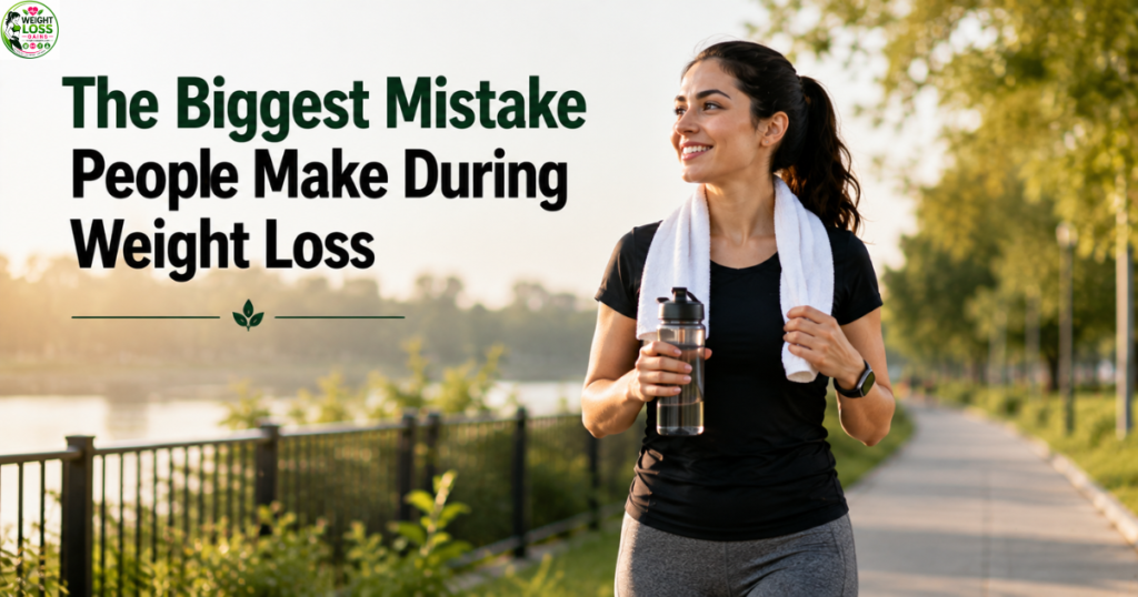 The Biggest Mistake People Make During Weight Loss