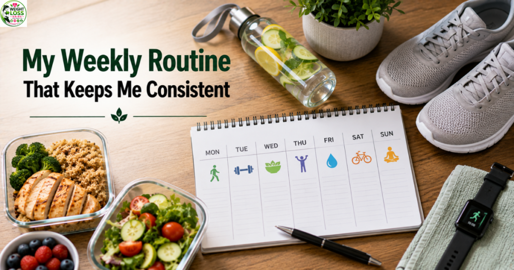 My Weekly Routine That Keeps Me Consistent