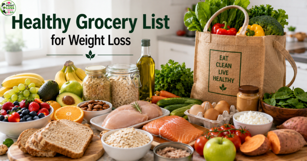 Healthy Grocery List for Weight Loss