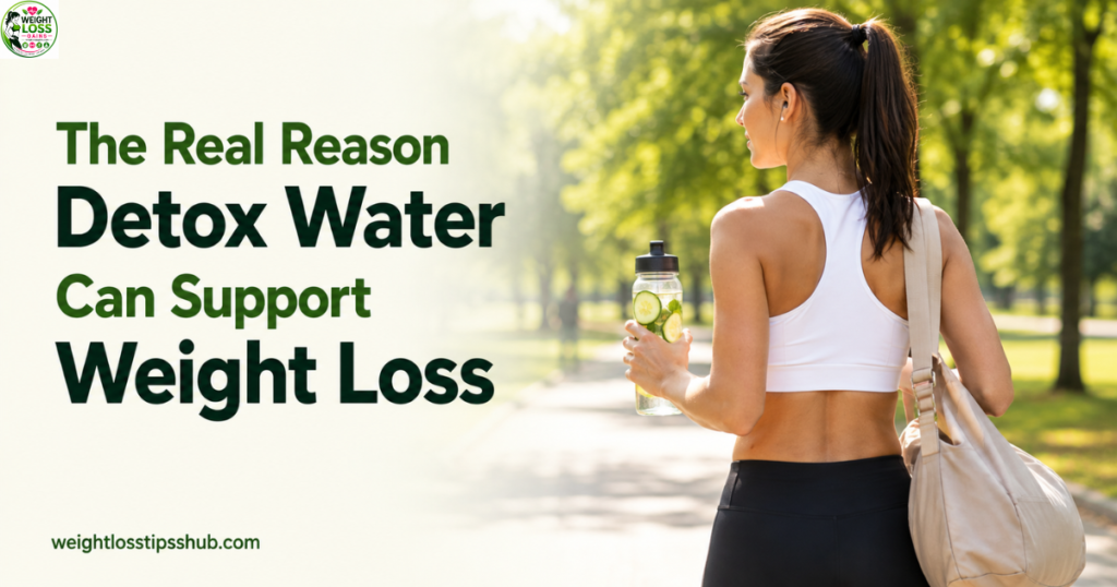 The Real Reason Detox Water Can Support Weight Loss
