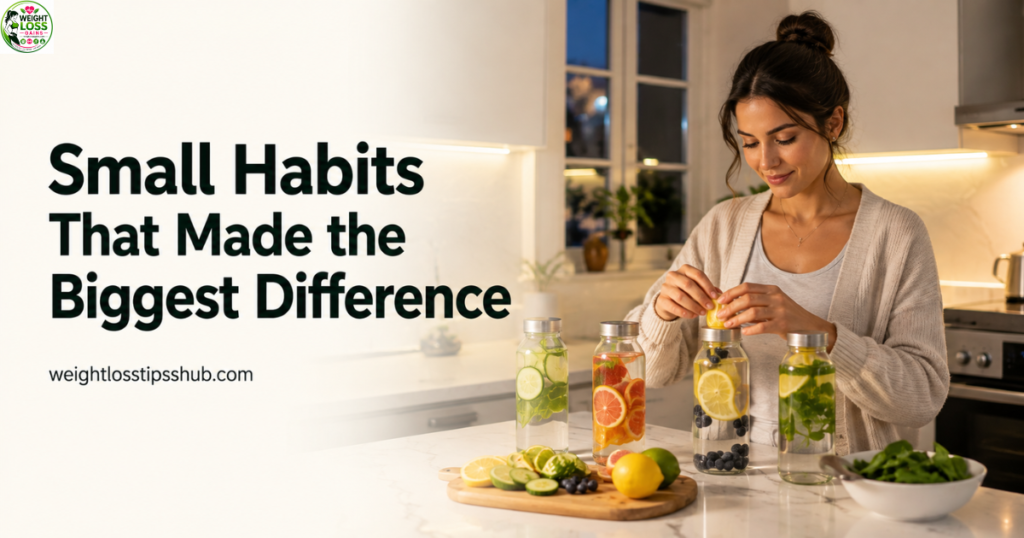 Small Habits That Made the Biggest Difference